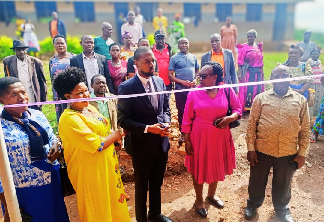 Kagadi District leadership commissions 4 projects under Education worth 588 million shillings.